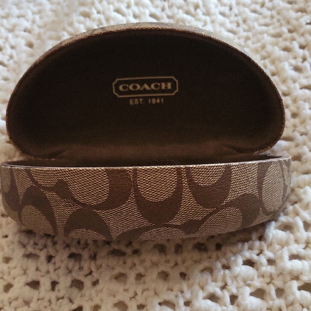 COACH FRAMES ONLY! Brown Oversized Sunglass Frames. - Picture 12 of 12